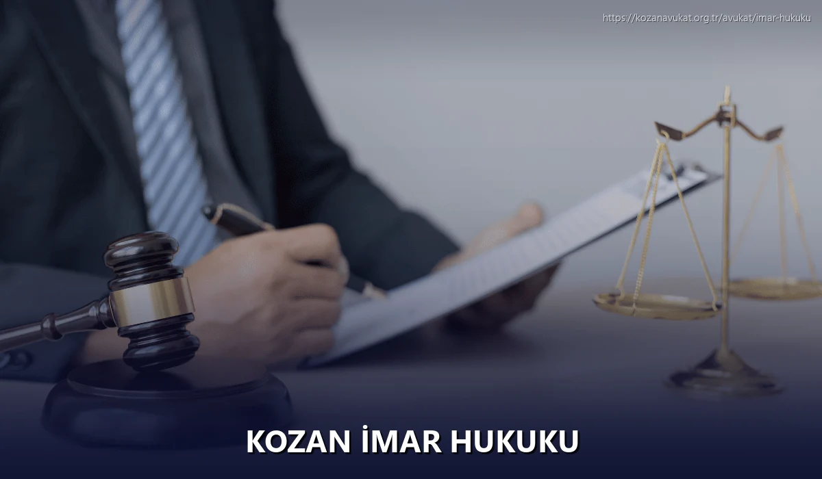 Kozan İmar Hukuku